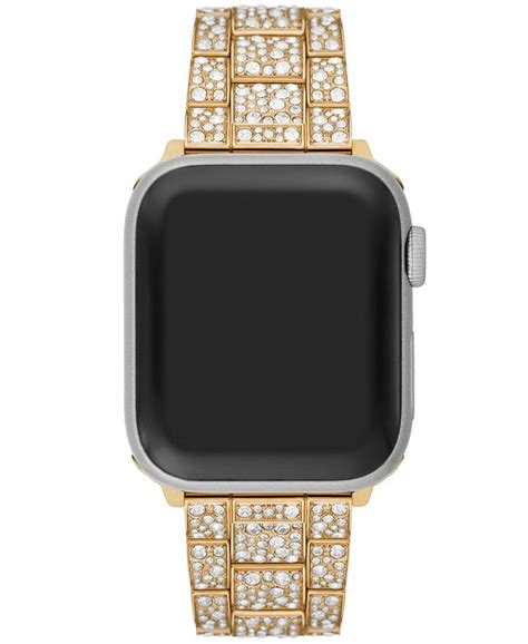 michael kors gold apple watch band|michael kors 44mm watch band.